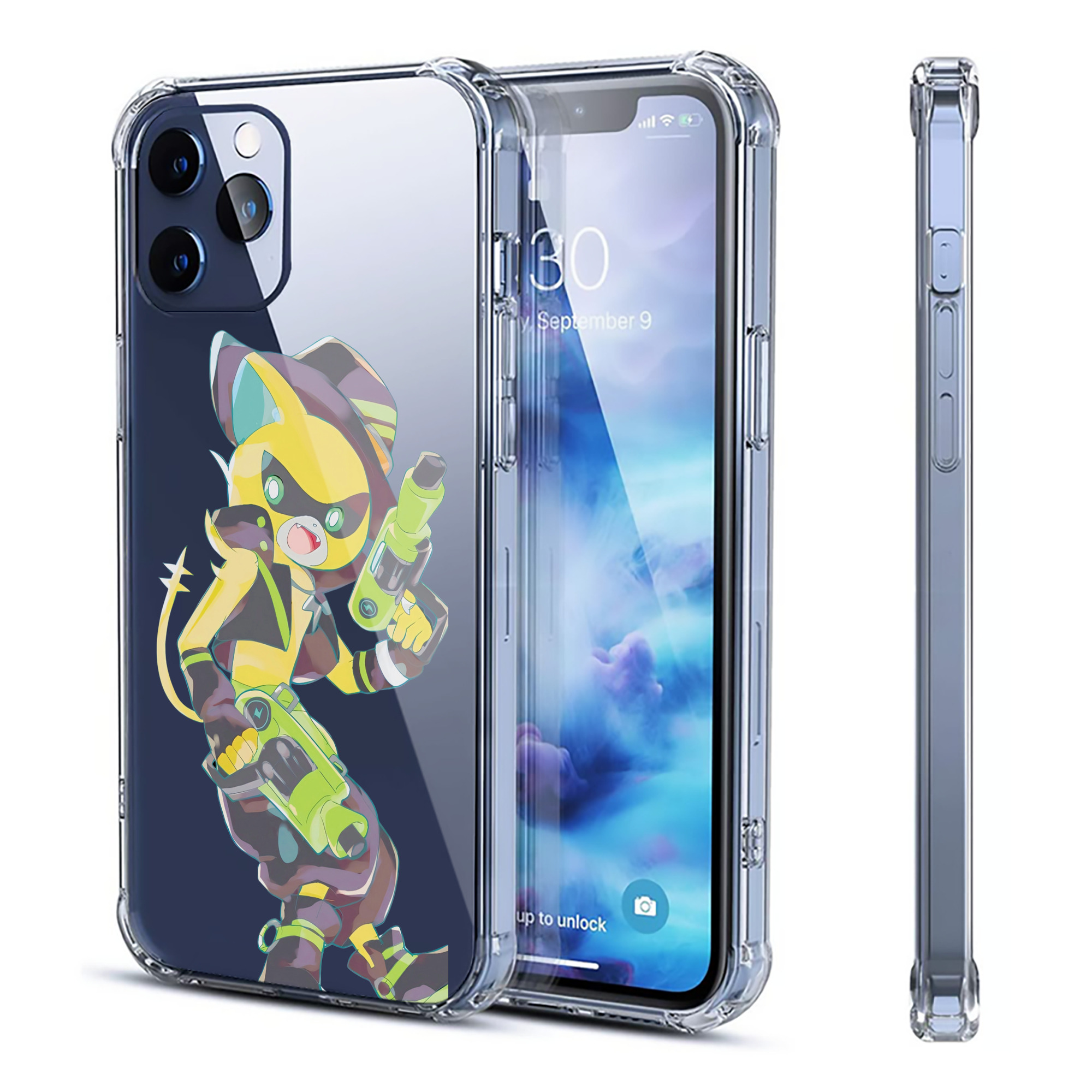 （画像用） 妖怪ウォッチ Yo-kai Watch 【iPhone 12シリーズ対応】透明スマホケース（クリアソフトケース）